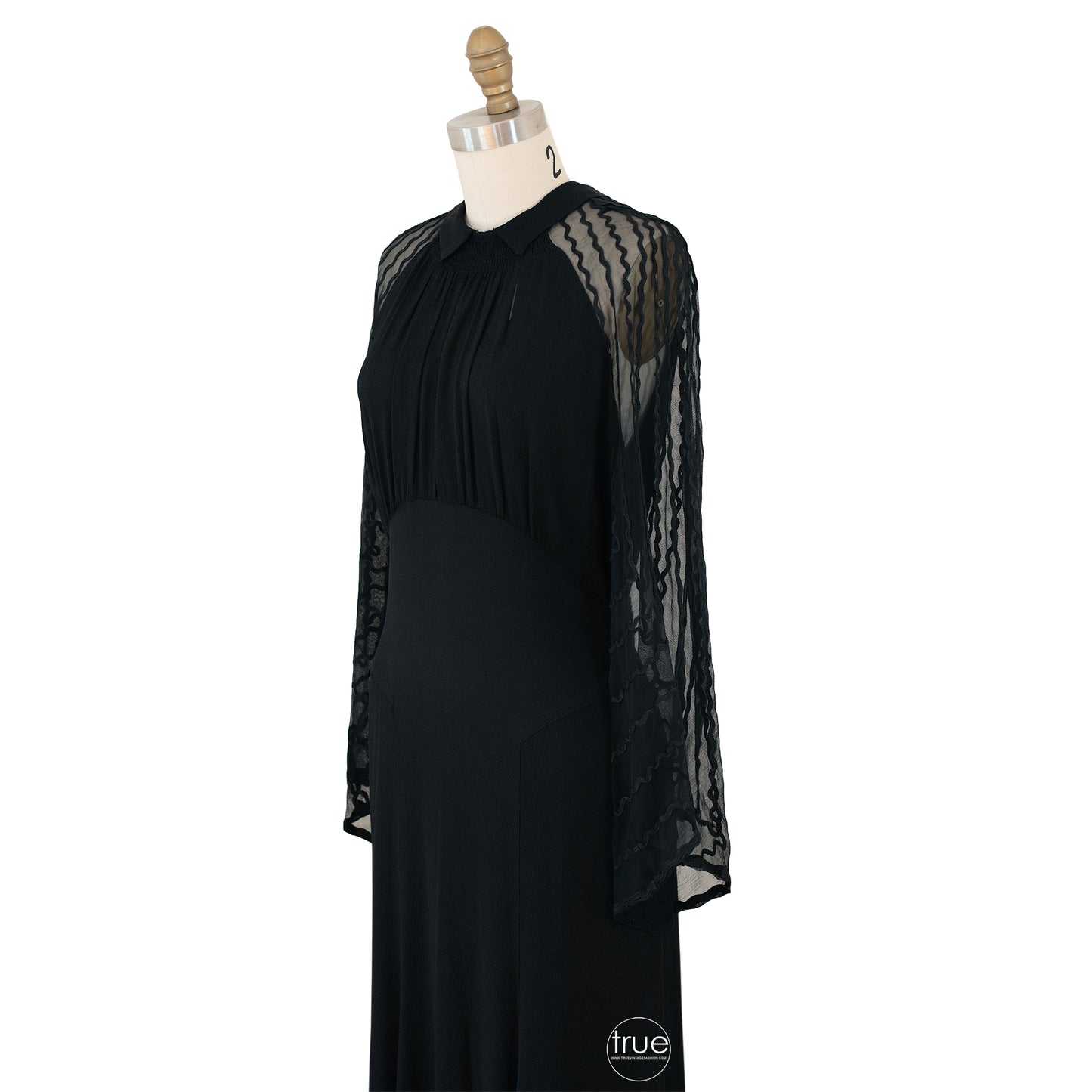 true vintage 1930s dress