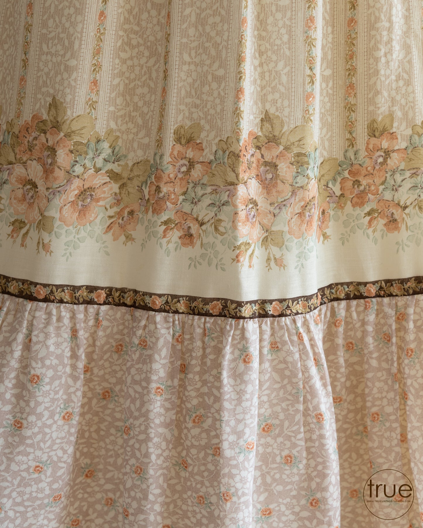 vintage 1970's dress ...sweetest Candy Jones California cottagecore style maxi sundress dress