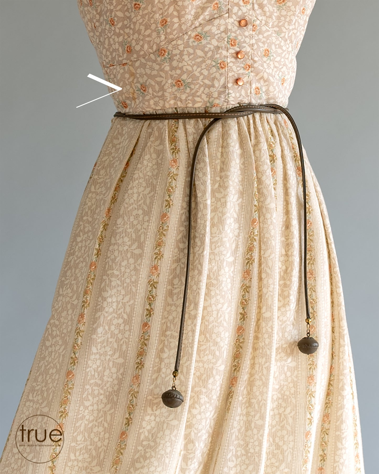 vintage 1970's dress ...sweetest Candy Jones California cottagecore style maxi sundress dress