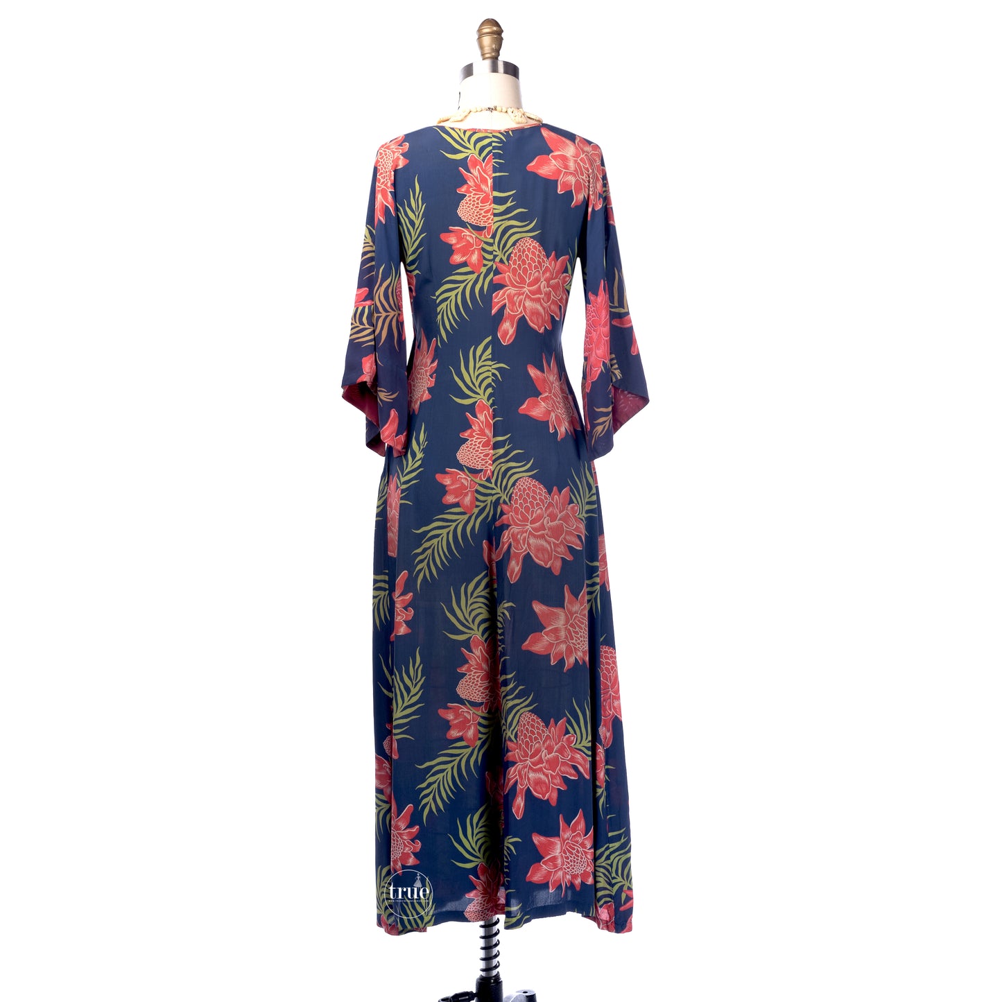 vintage 1940's rayon dress