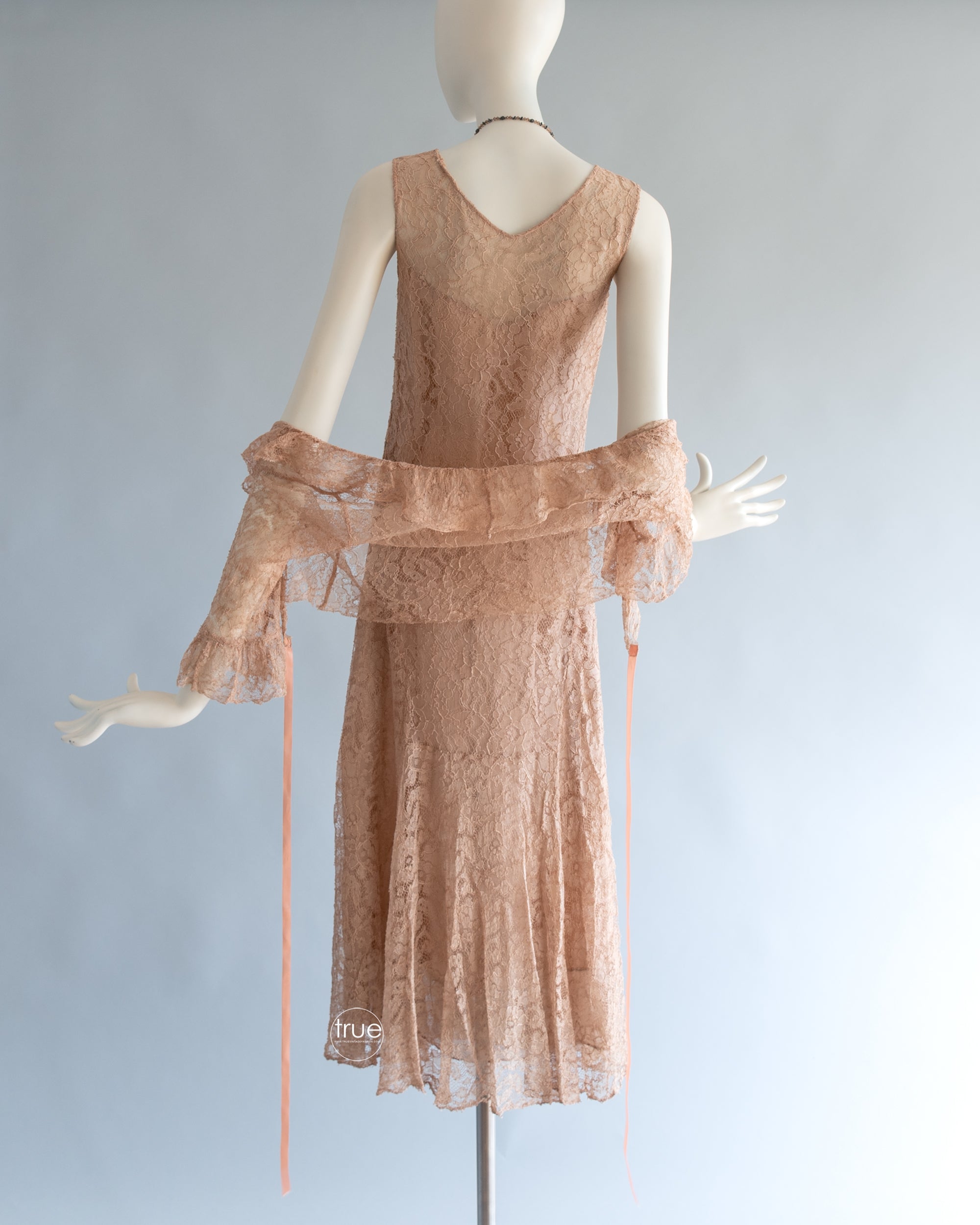 Lace 1920s dress cheap