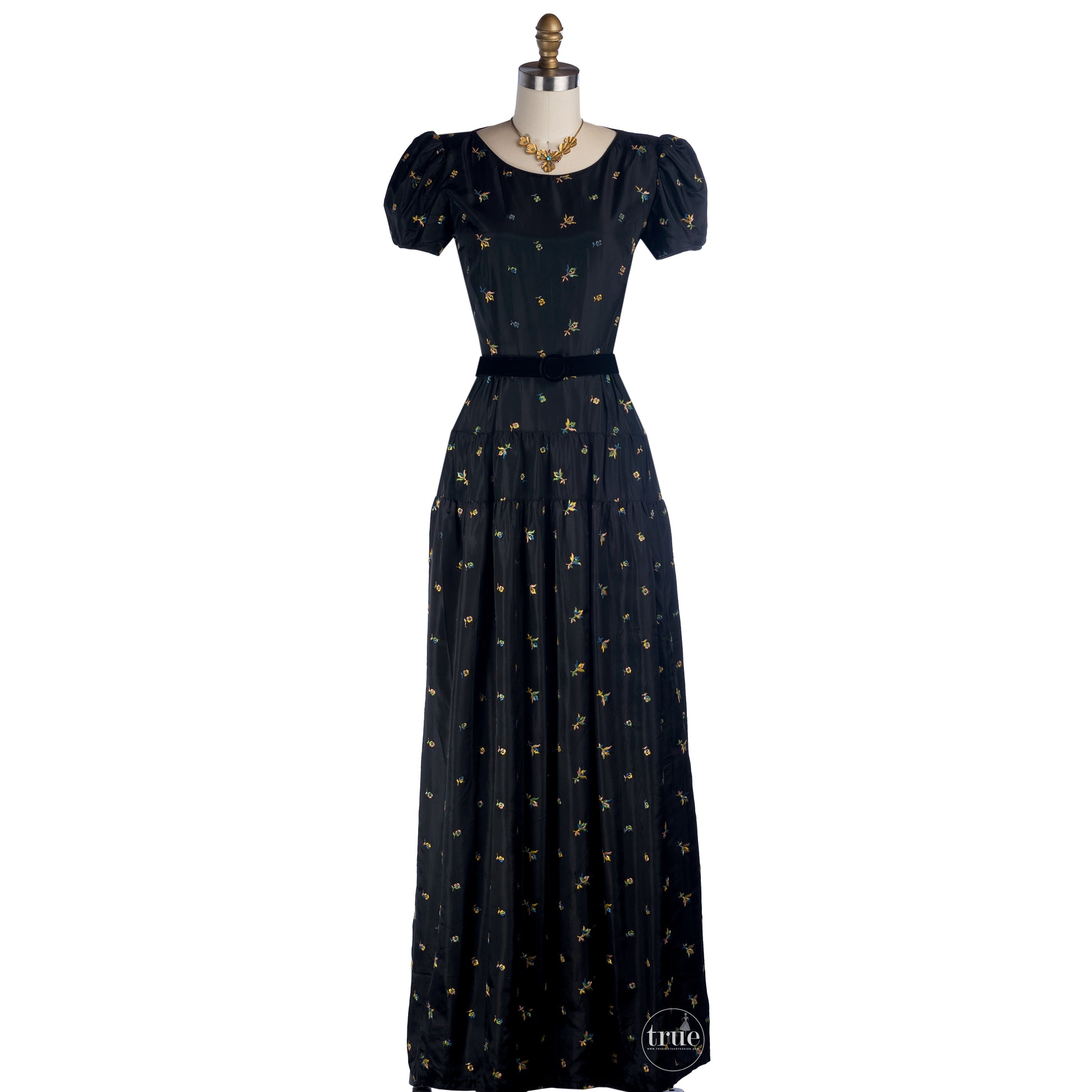 true vintage 1930's dress