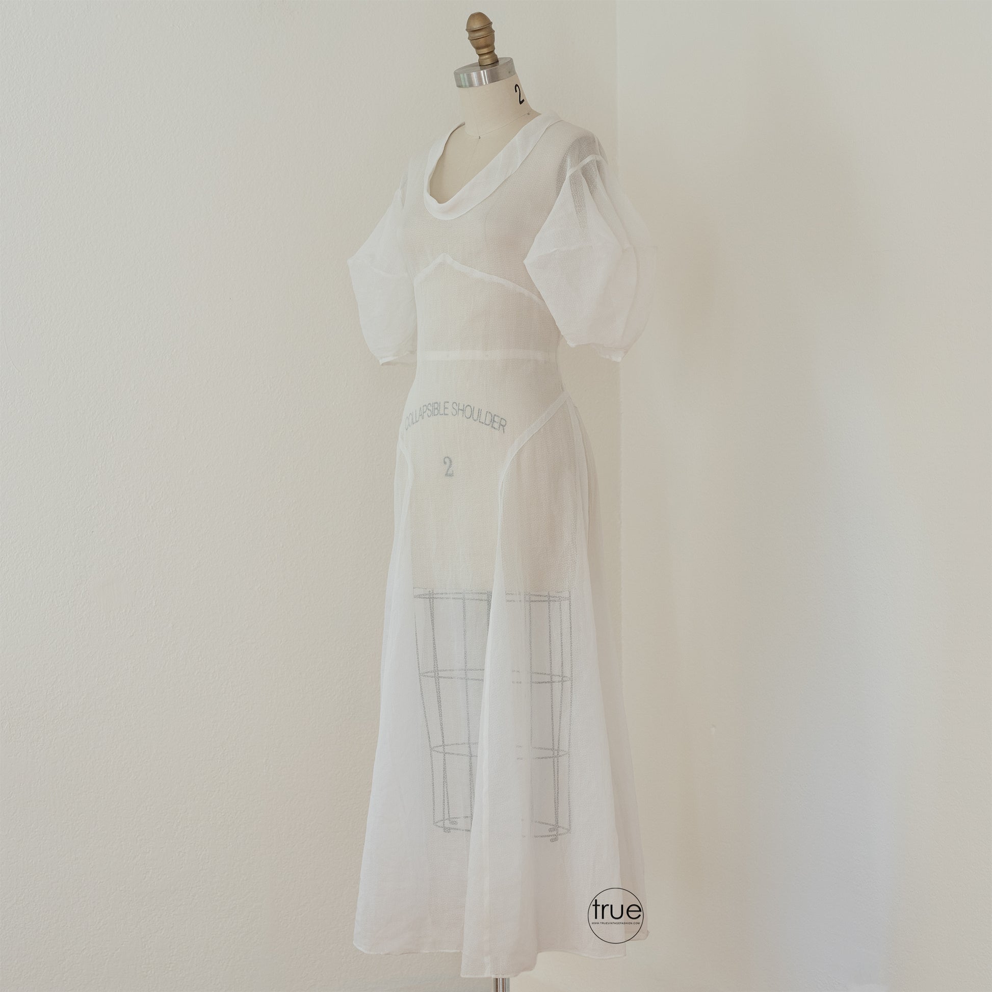vintage wedding dress