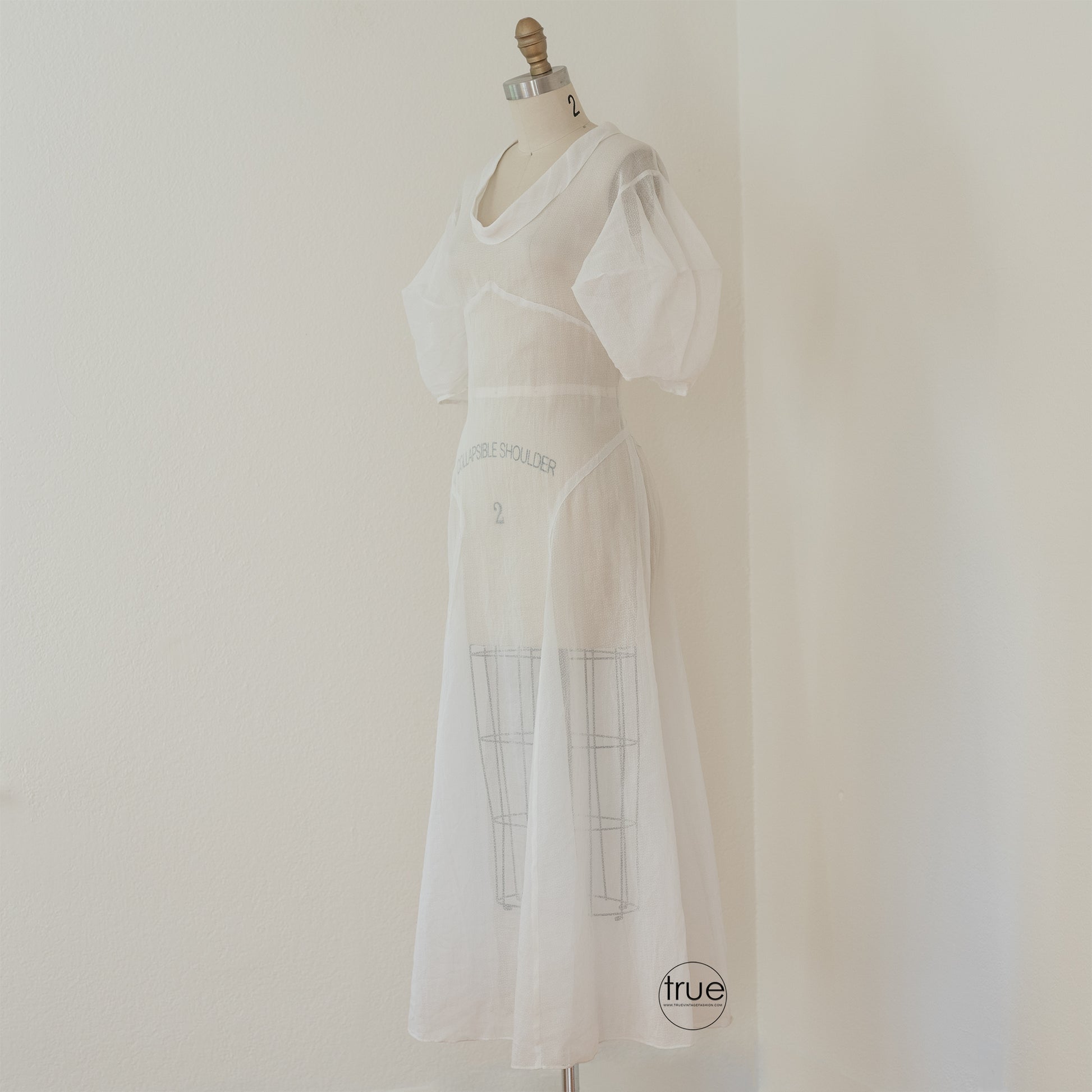 1930's wedding dress