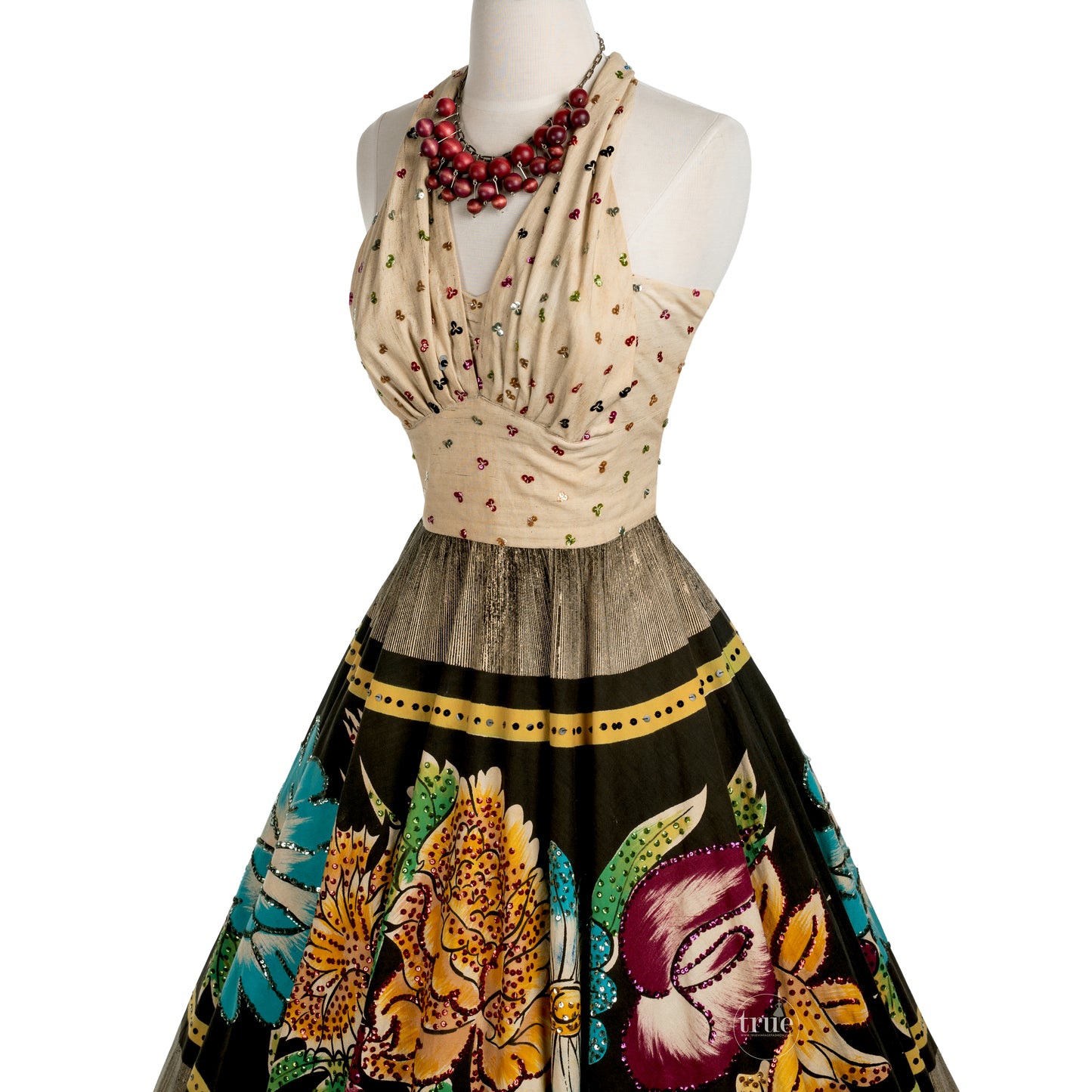 vintage mexican circle skirt