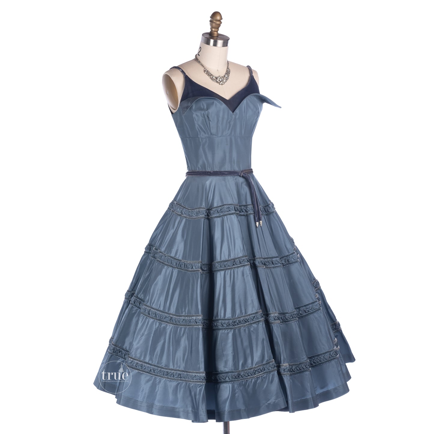 1940's jeanne barrie new york dress