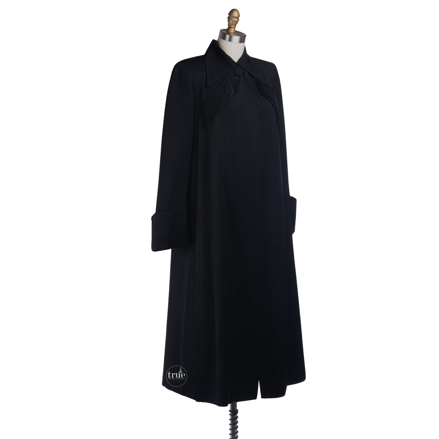 vintage 1940's gabardine coat