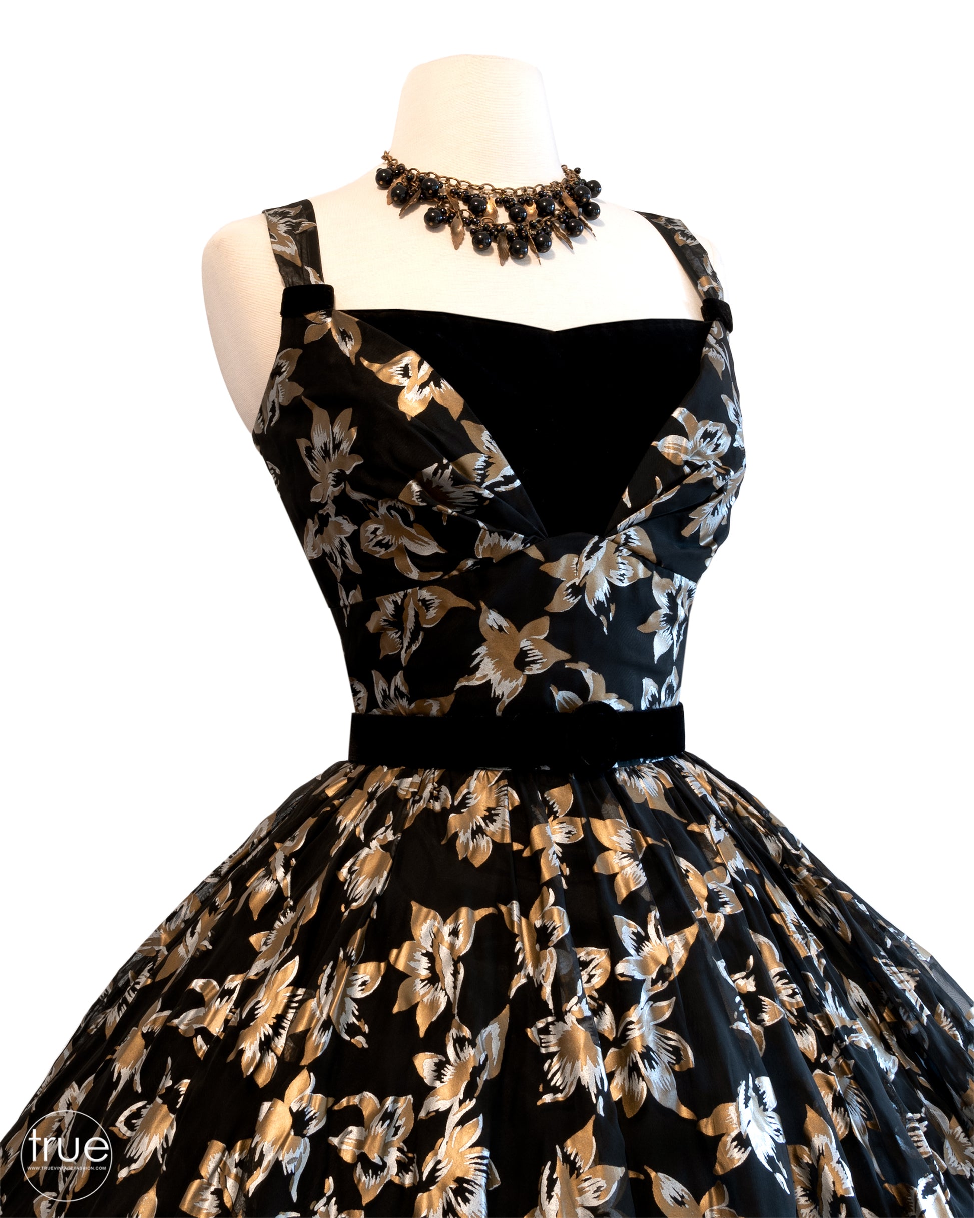 vintage 1950s dress