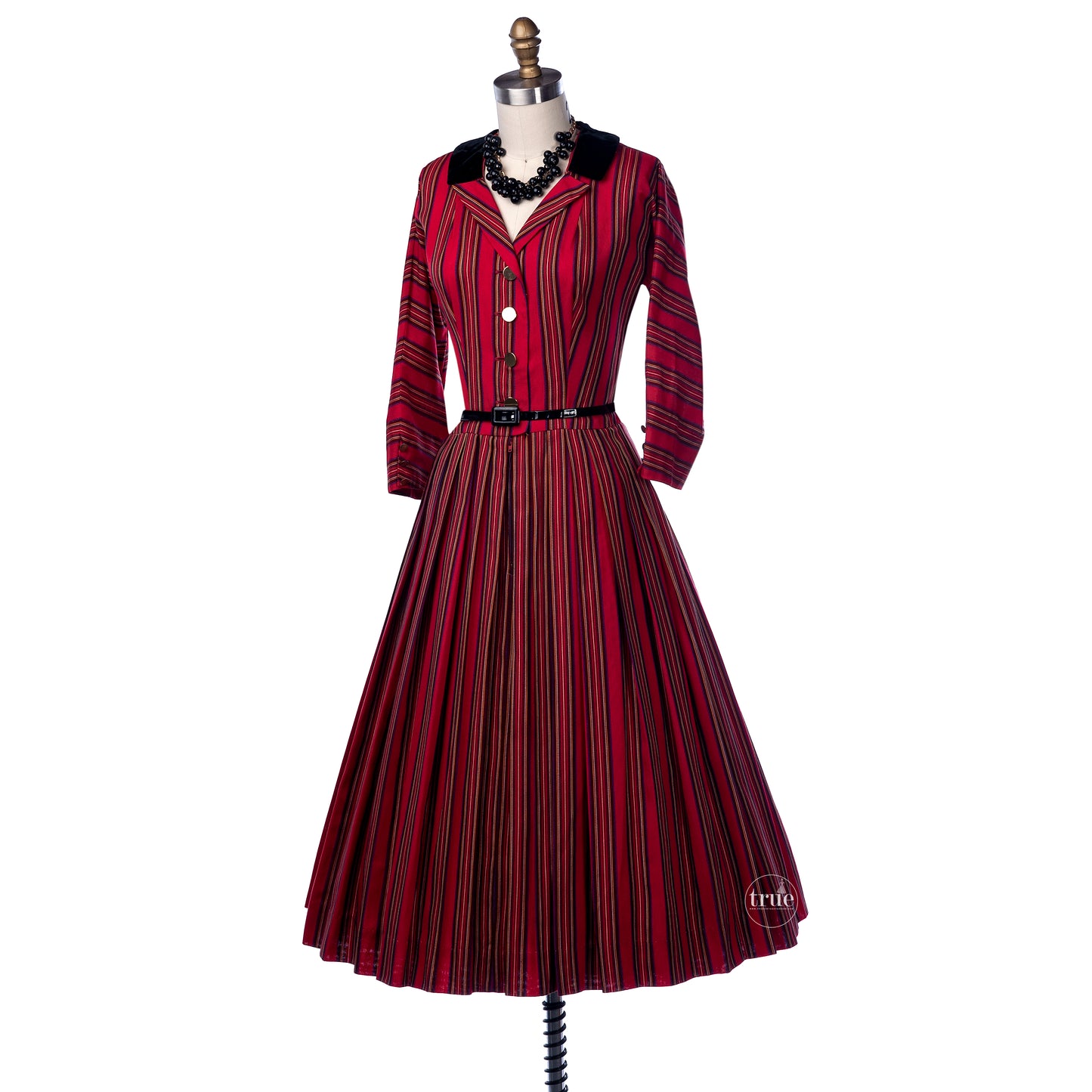true vintage 1950's dress