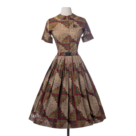 vintage 1950's dress