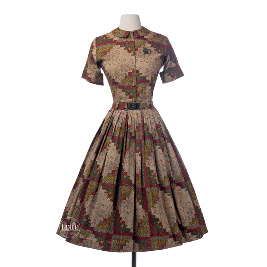 vintage 1950's dress