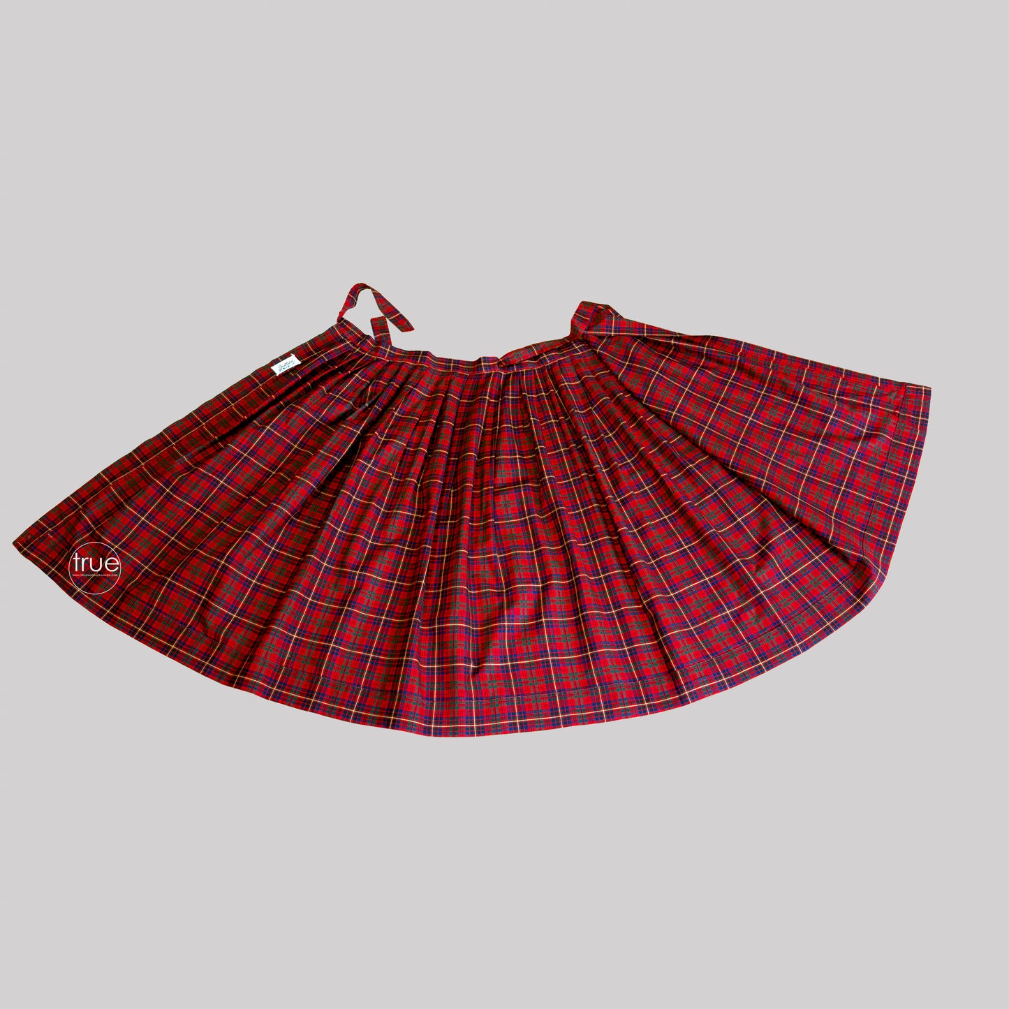 vintage 1940's playsuit ...rare JANTZEN plaid 3pc shorts skirt & top playsuit
