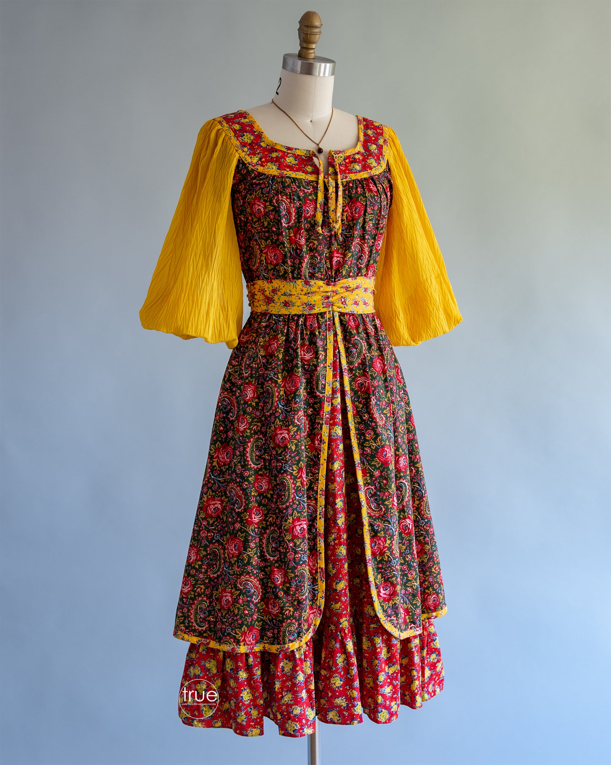 vintage prairie dress