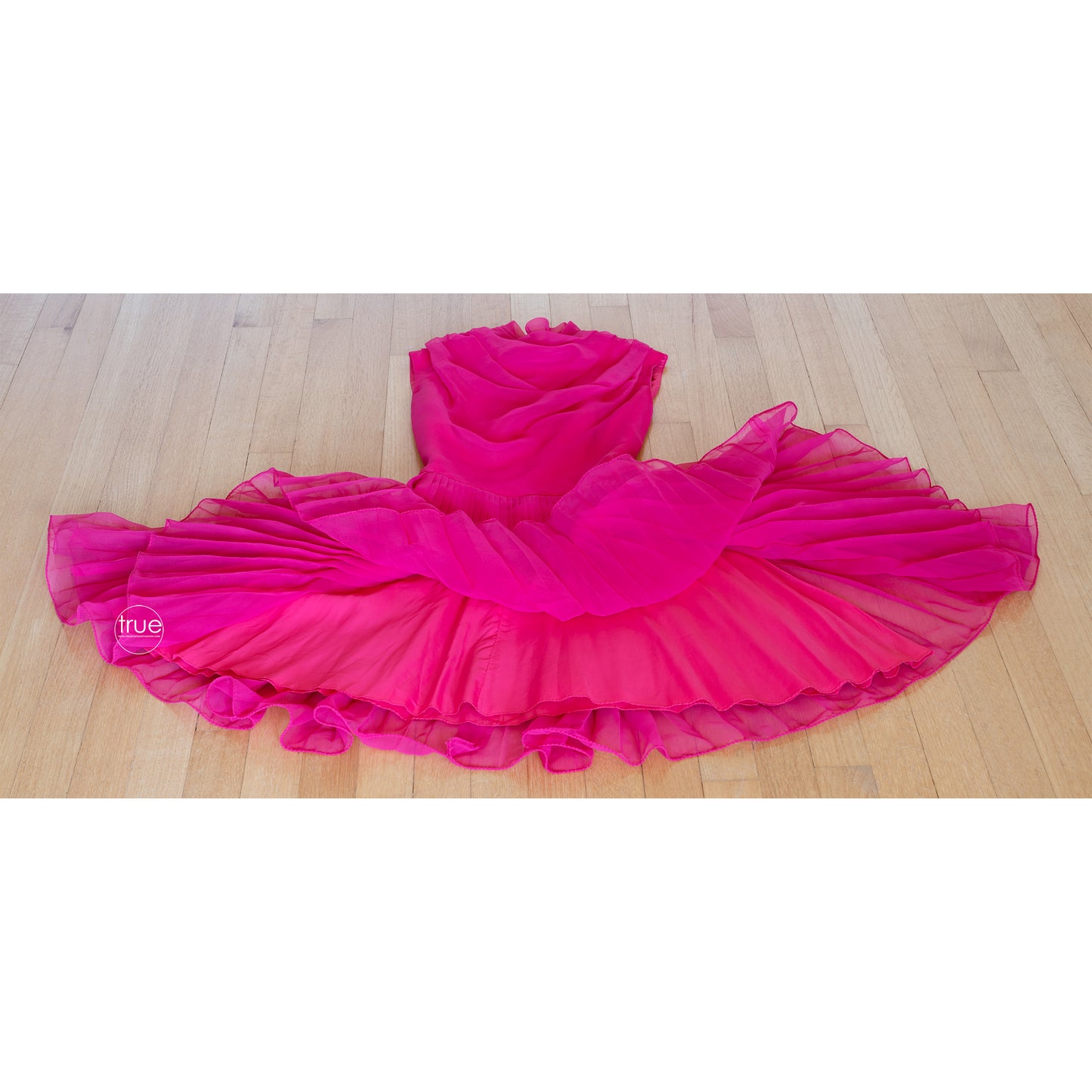 vintage 1960's dress ...flirty LILLI DIAMOND california barbie pink chiffon dress