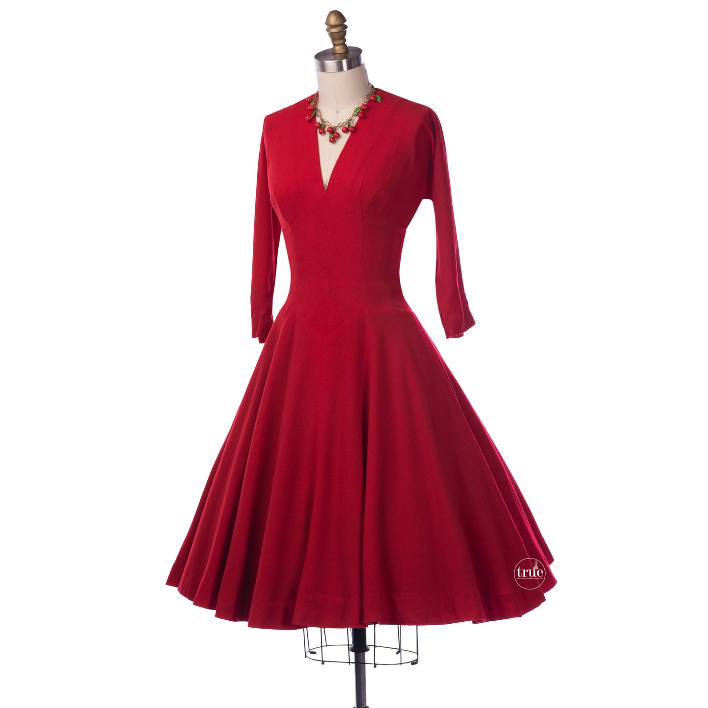 true vintage 1950's dress