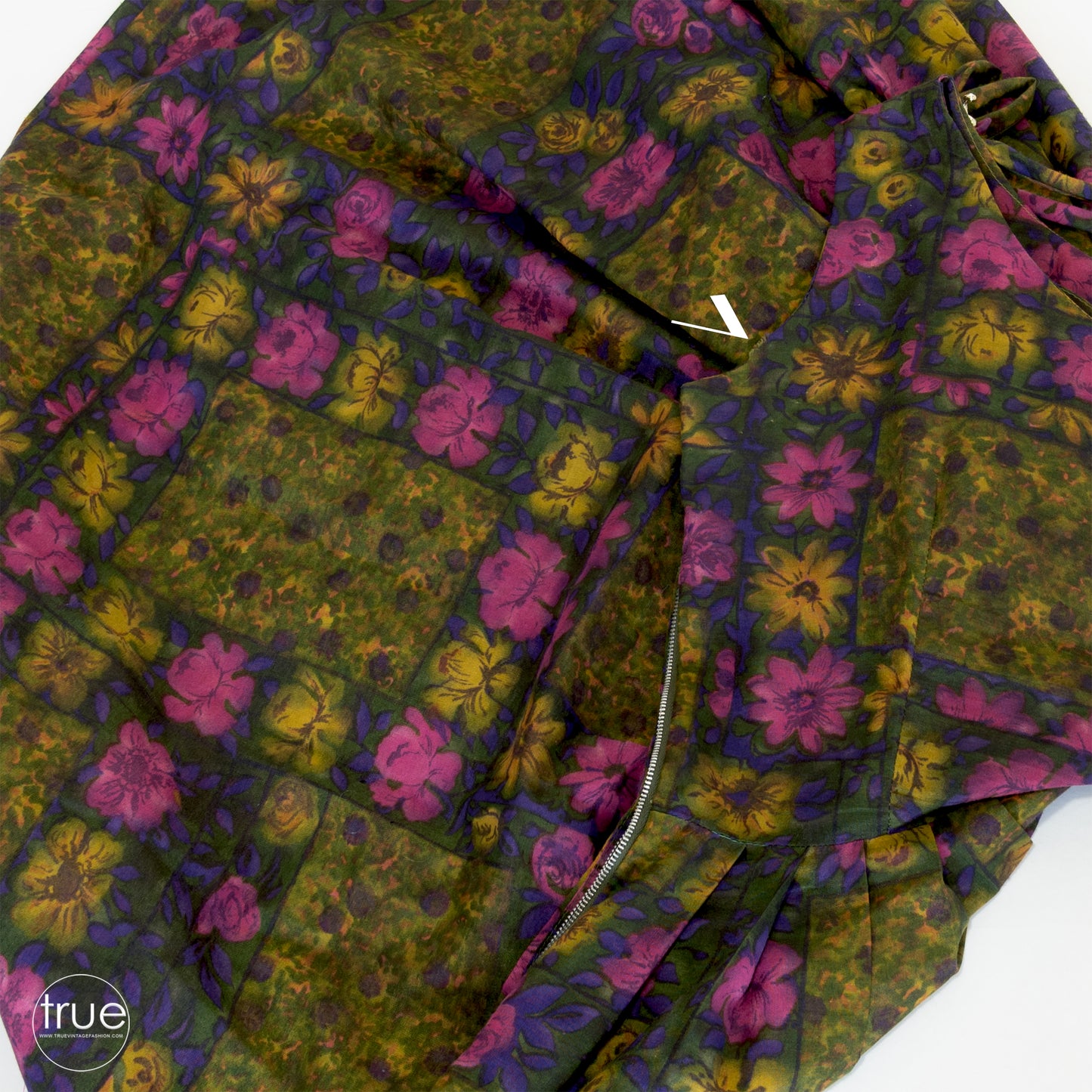 vintage 1950's dress ...pretty MARTA D floral dress