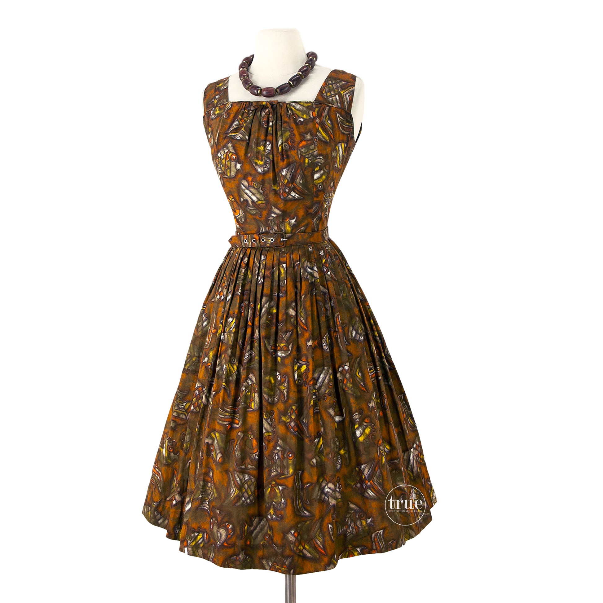 vintage 1950's dress