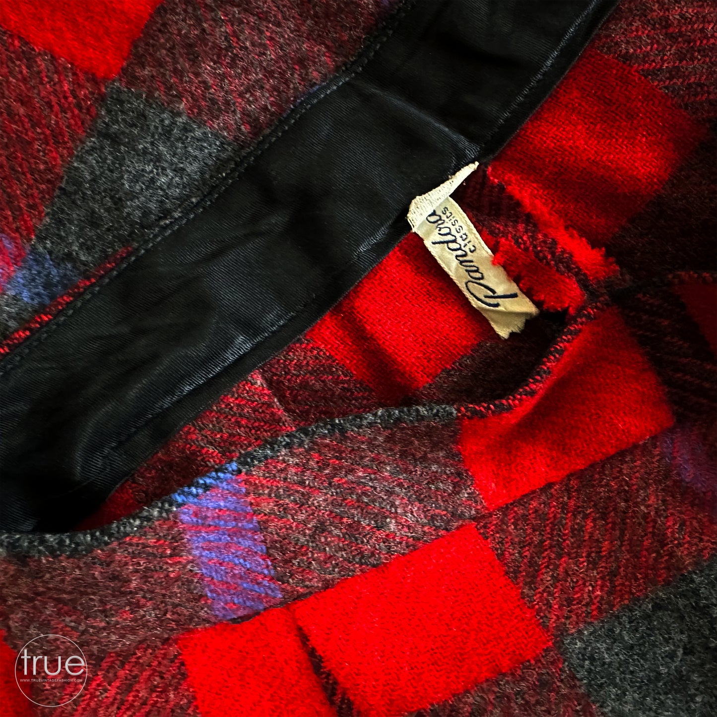 vintage 1950's pants ...BEST ever PANDORA CLASSICS super high-waisted plaid pedal pusher pants