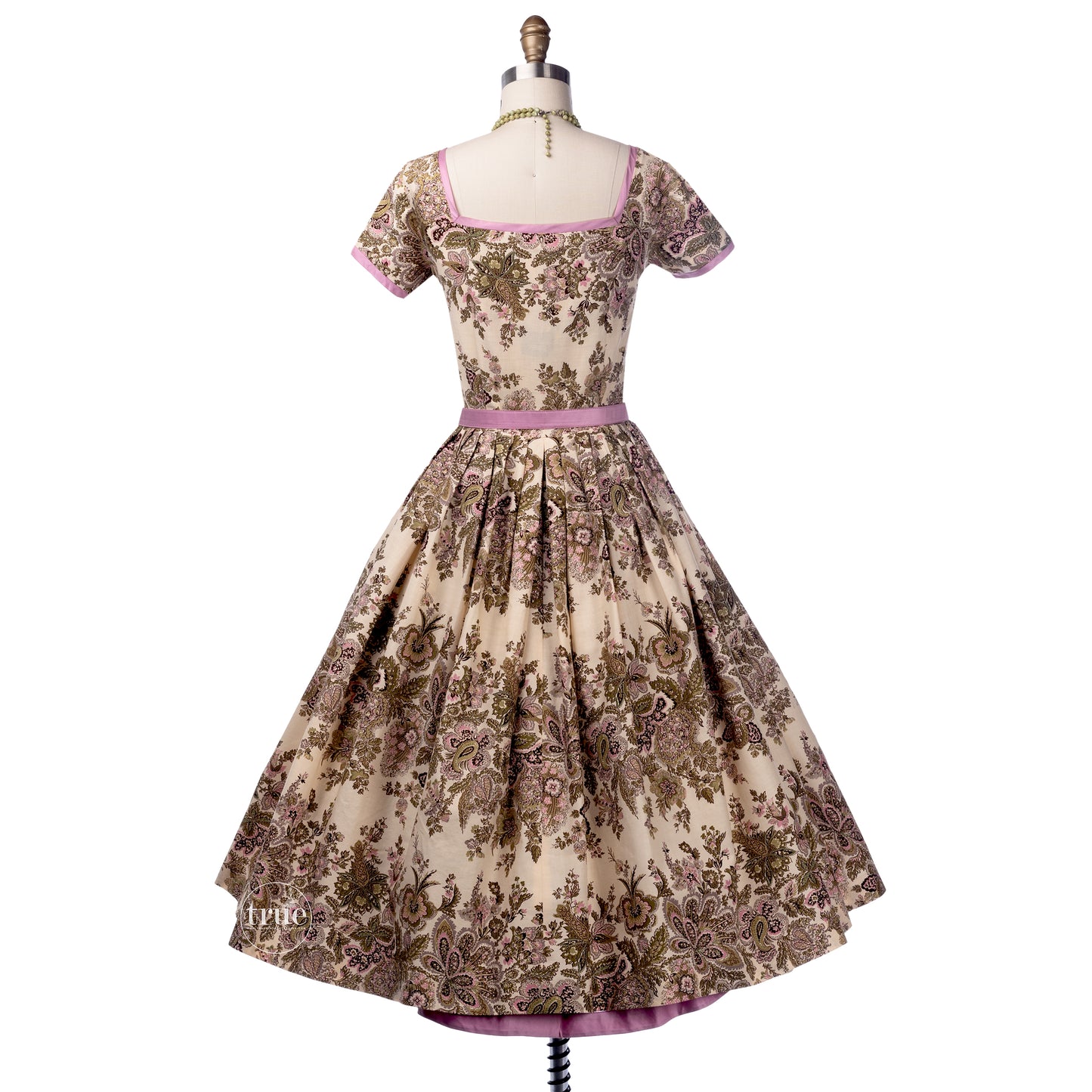 1950's Parade New York cotton floral dress