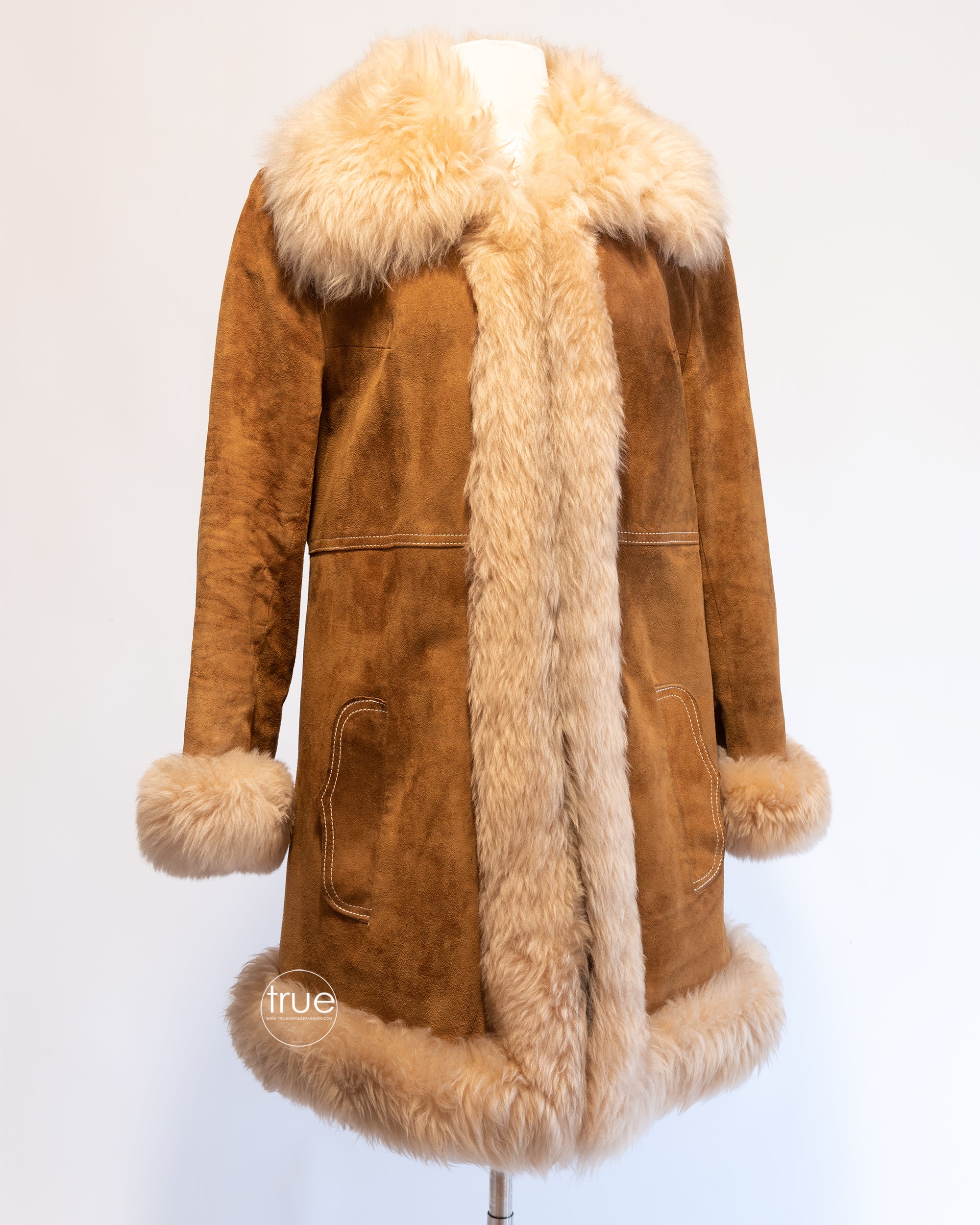 vintage 1970's coat ...suede & shearling Penny Lane coat – Traven7's ...