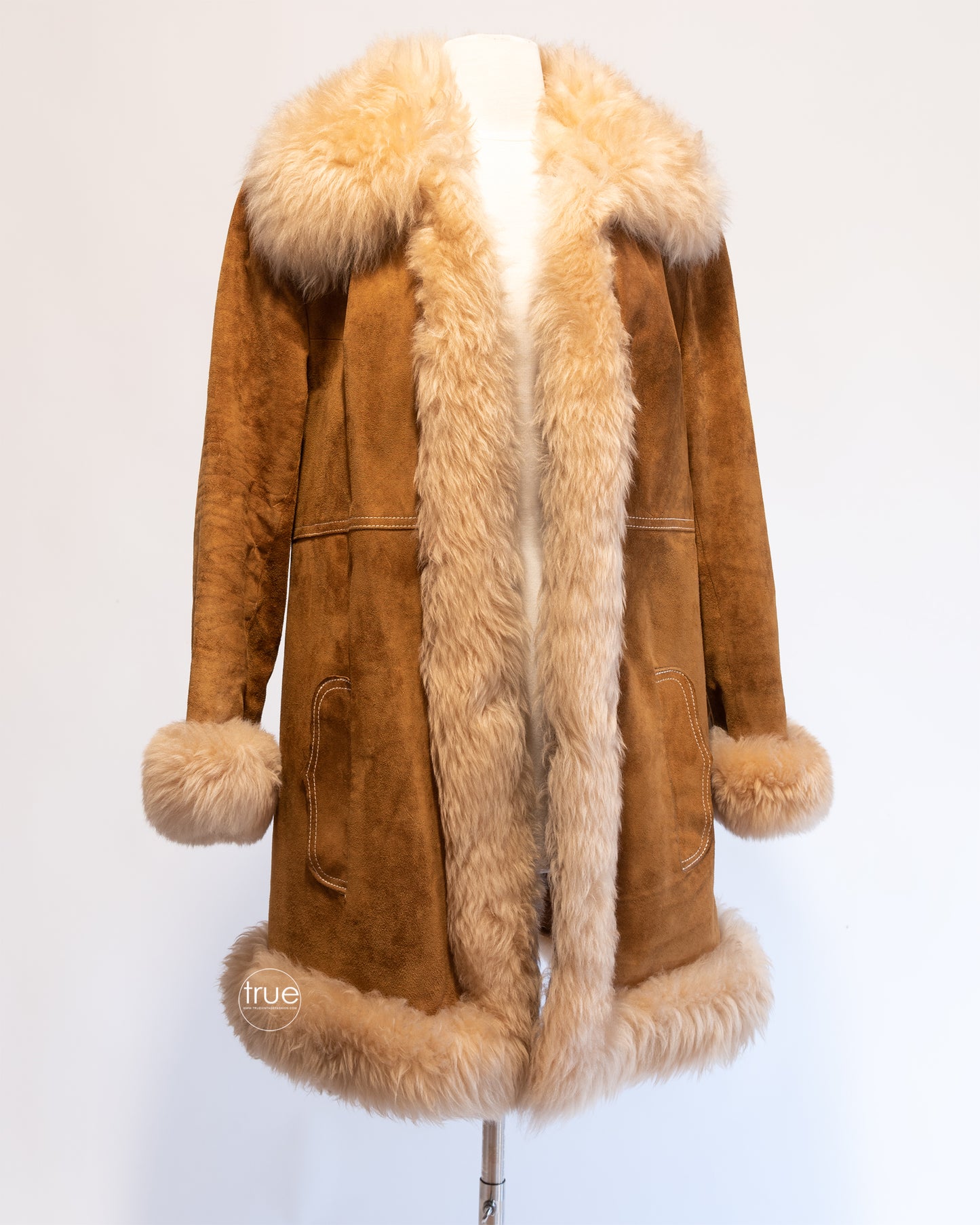 vintage 1970's coat ...suede & shearling Penny Lane coat