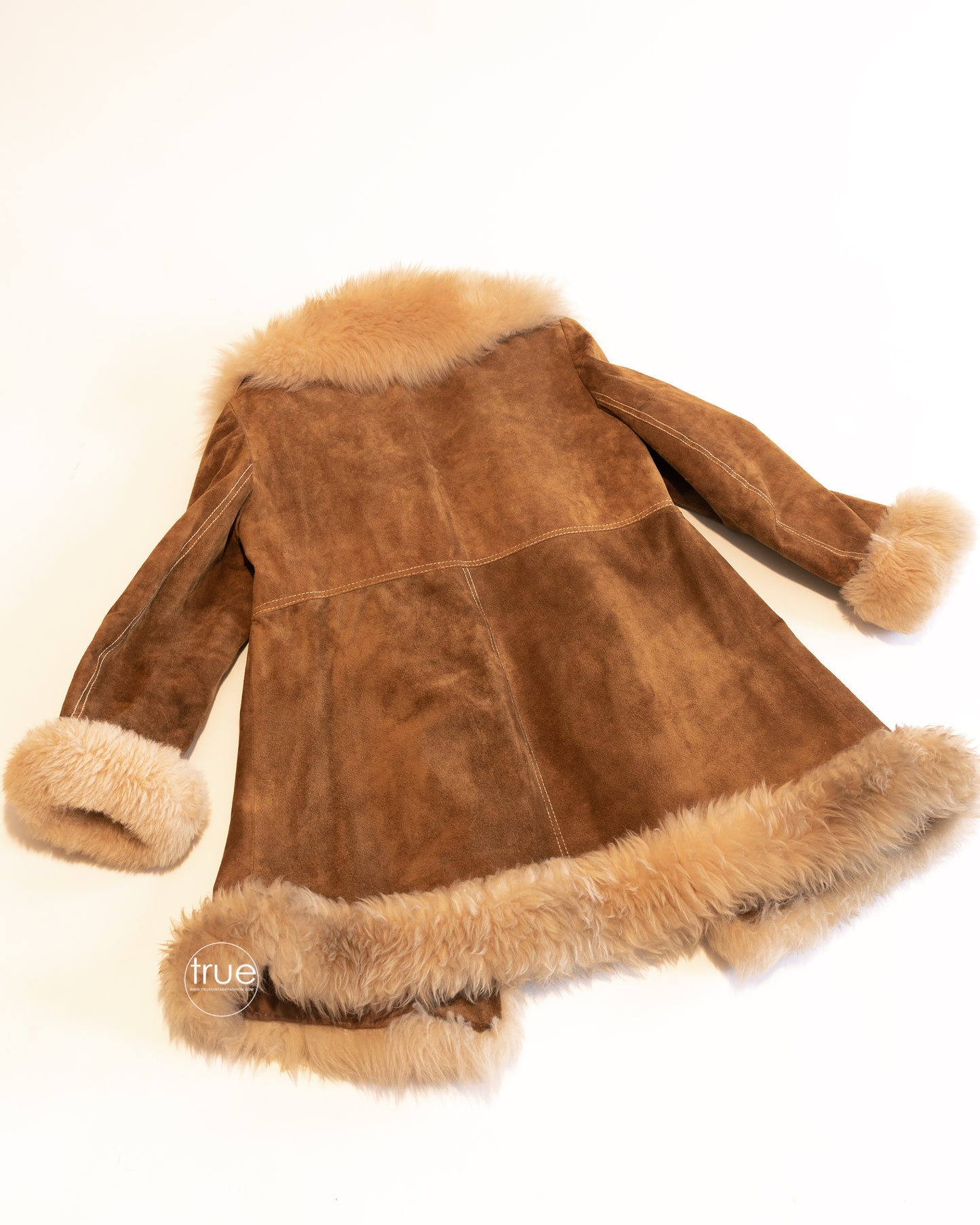 vintage 1970's coat ...suede & shearling Penny Lane coat