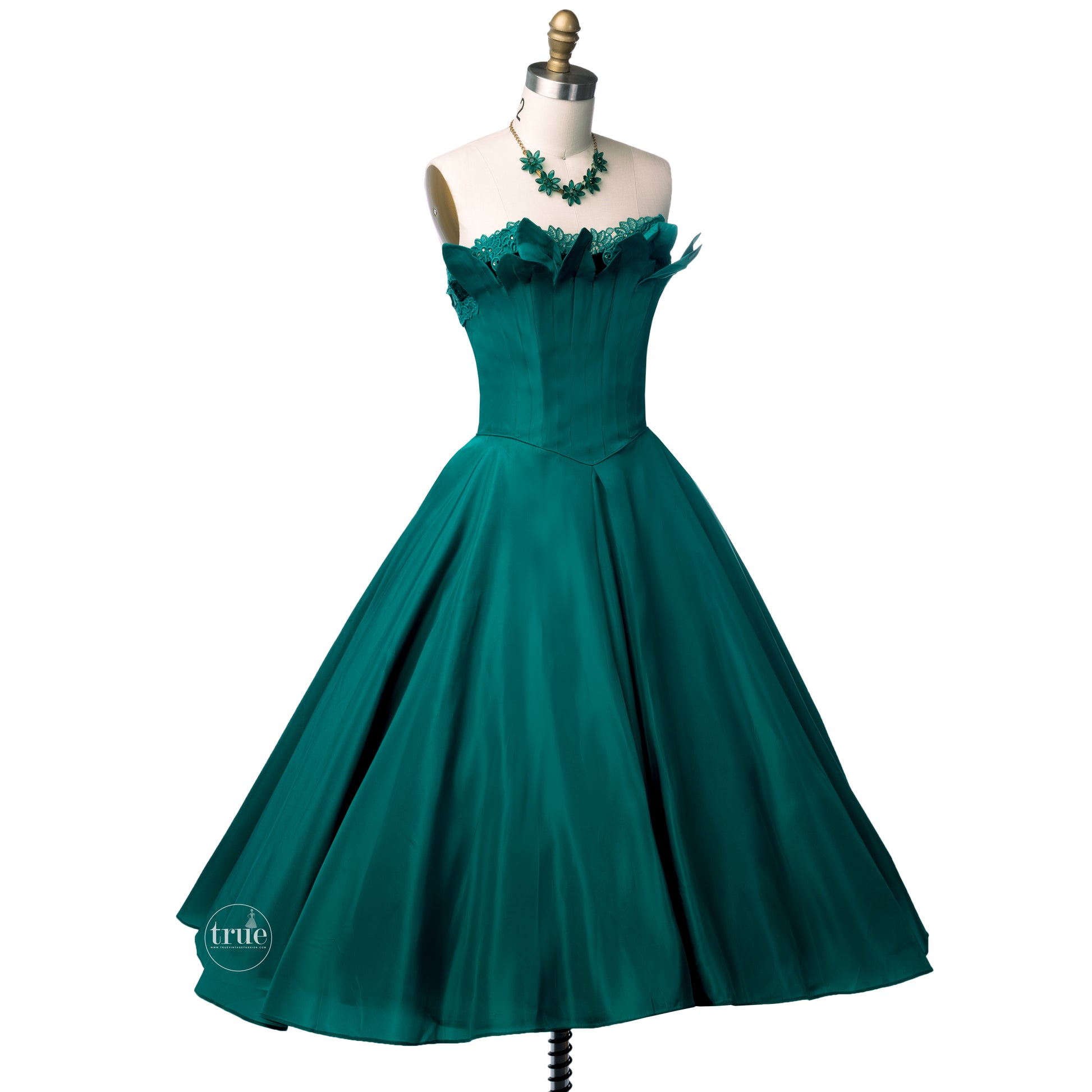 true vintage 1950's dress