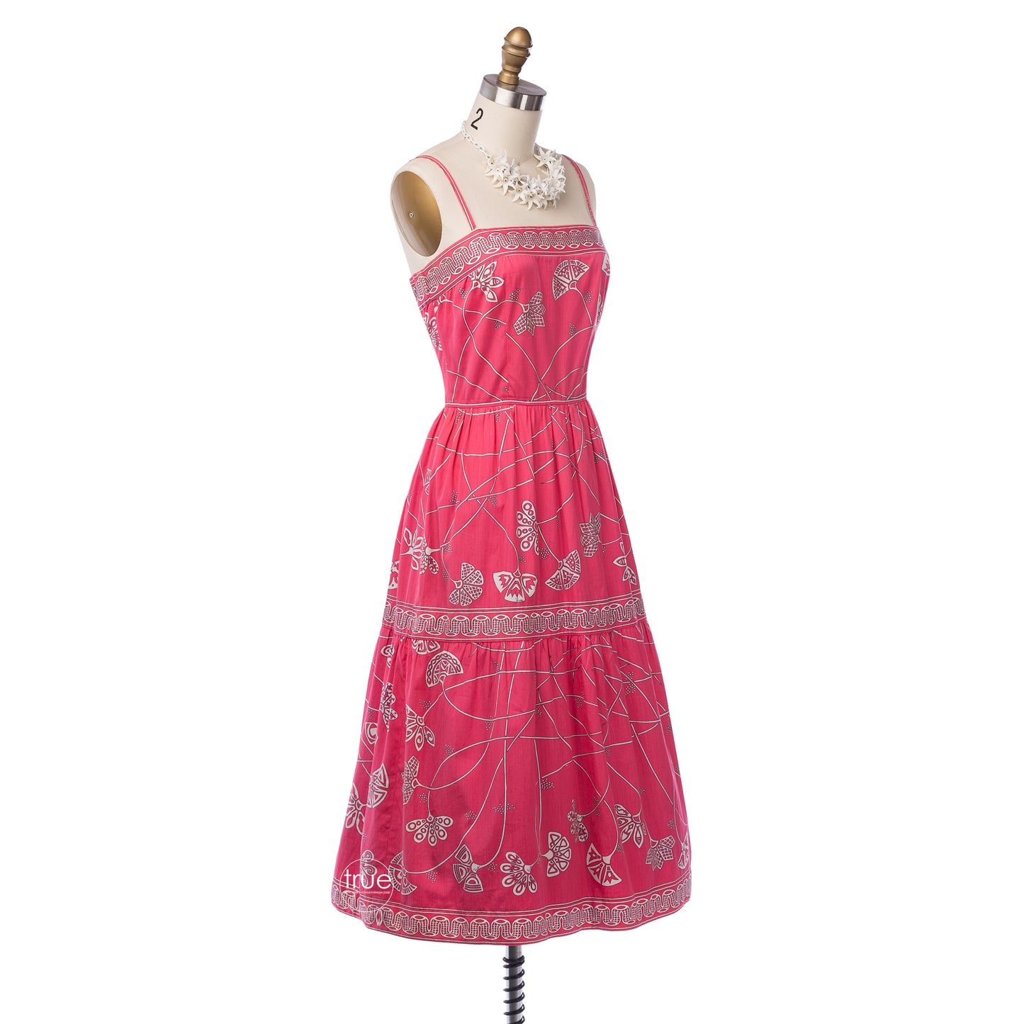 vintage 1970's dress ...rare cotton sateen Emilio Pucci Boutique convertible halter summer sun dress