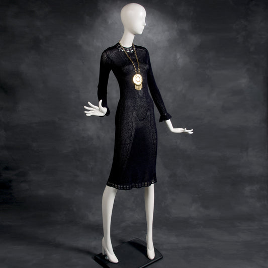 vintage 1960's dress ...designer St. John knit dress